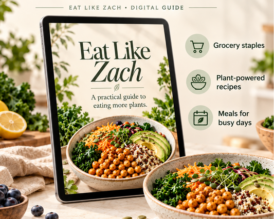 Eat Like Zach Guide (Instant Digital Download)